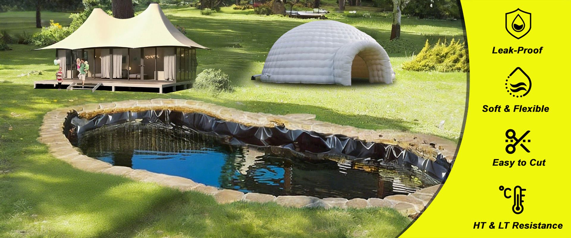 HDPE POND LINER